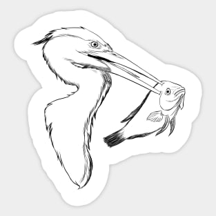 Hunting bird Sticker